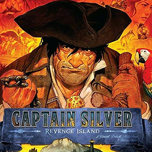 Matagot, Captain Silver: Revenge Treasure Island Expansion, Board Game, 2-5 Players, Ages 10+, 45 Minutes Playing Time