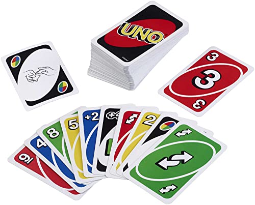 Mattel Games - Pack 2 Juegos de Mesa - UNO Juego en Lata (HGB63) + UNO Flex (HMY99) Juego de Cartas Familiar con 112 Cartas. Juego de Cartas con Cartas Que Permiten Cambiar el Color. +7 años