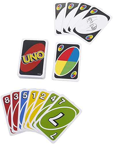 Mattel Games - Pack 2 Juegos de Mesa - UNO (W2087) + UNO Flex (HMY99) Juego de Cartas Familiar con 112 Cartas. Juego de Cartas con Cartas Que Permiten Cambiar el Color. +7 años