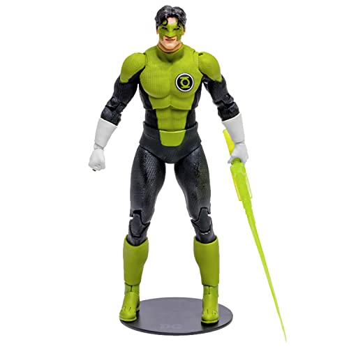 McFarlane Figura de Acción DC BUILD-A - Blackest Night Kyle Rayner Multicolor TM15481