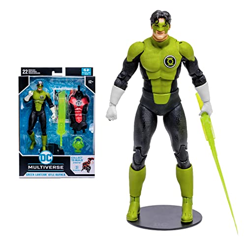 McFarlane Figura de Acción DC BUILD-A - Blackest Night Kyle Rayner Multicolor TM15481