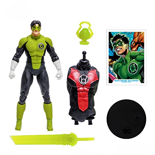 McFarlane Figura de Acción DC BUILD-A - Blackest Night Kyle Rayner Multicolor TM15481