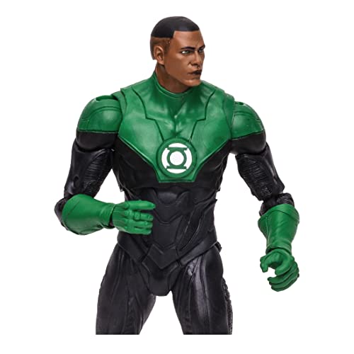 McFarlane- Figura John Stewart Green Lantern Multiverse DC Comics 18cm Does Not Apply Juguetes, Multicolor, One size (BANPRESTO TM15473)