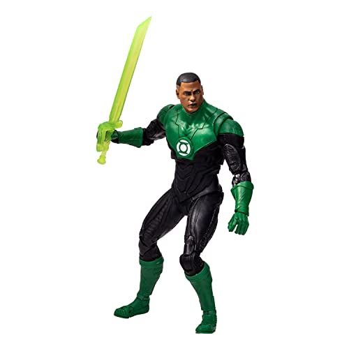 McFarlane- Figura John Stewart Green Lantern Multiverse DC Comics 18cm Does Not Apply Juguetes, Multicolor, One size (BANPRESTO TM15473)