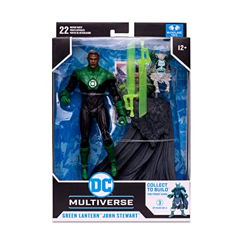 McFarlane- Figura John Stewart Green Lantern Multiverse DC Comics 18cm Does Not Apply Juguetes, Multicolor, One size (BANPRESTO TM15473)