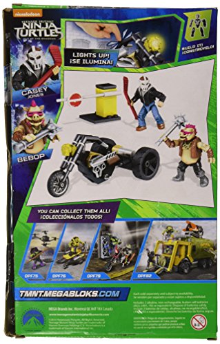 Mega Bloks Teenange Mutant Ninja Turtles: Out of The Shadows Bebop Moto Attack Playset