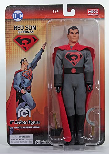 Mego - Mego DC Heroes Red Son Superman Px 8 Action Figura