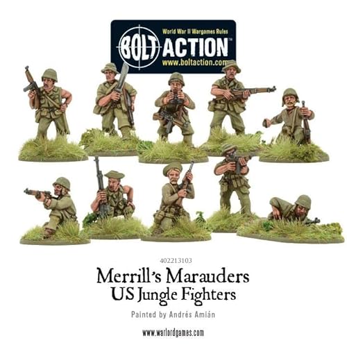 Merrill's Marauders, 28mm Bolt Action Wargaming Miniatures