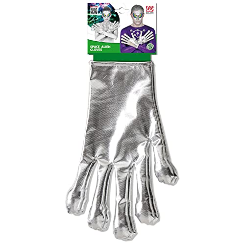 metallic "SPACE ALIEN GLOVES" -