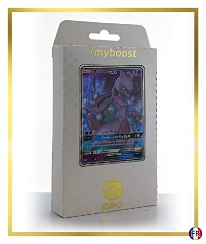 Mewtwo-GX 31/68 - #myboost X Soleil & Lune 11.5 Destinées Occultes - Box de 10 cartas Pokémon Francés