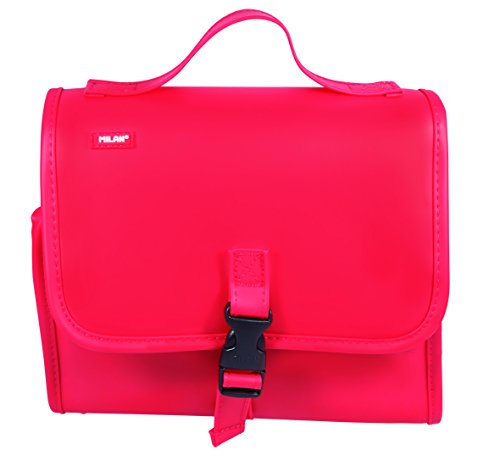 Milan Matt Touch Estuches, 21 cm, Rojo