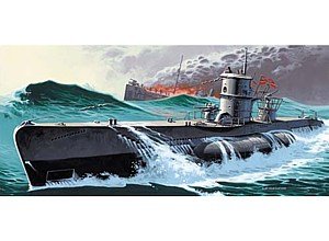 Mirage Hobby 40.410, 1: 400 Escala, U-84 Tipo VIIB U Submarino alemán, Kit de Modelo de plástico