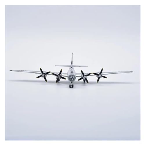 Modelo de avión a Escala 1/300 para Bombardero B29 Super Fortress Modelo de Caza de la Segunda Guerra Mundial Modelo de avión con Acabado de aleación colección.