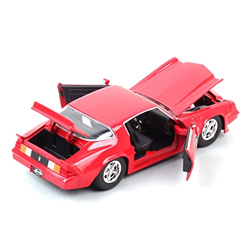 Modelos de vehículos a Escala para Chevrolet Camaro Z28 1979, Coche De Juguete Fundido A Presión, Escala En Miniatura, Juguete 1:24 Opción de Regalo sofisticada