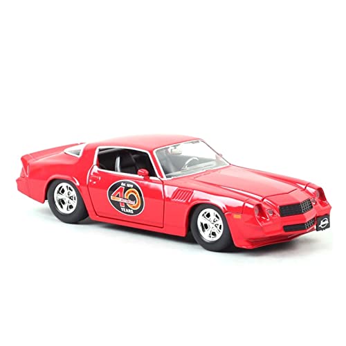 Modelos de vehículos a Escala para Chevrolet Camaro Z28 1979, Coche De Juguete Fundido A Presión, Escala En Miniatura, Juguete 1:24 Opción de Regalo sofisticada