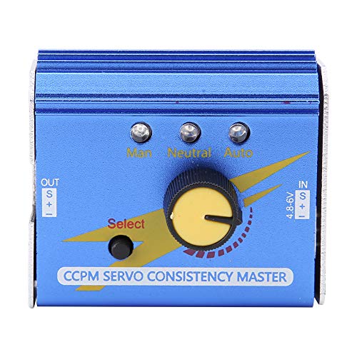 Módulo Controlador Multifunción e Ingeniería 3Ch Esc Servo Tester Ccpm Constancy Master Checker Tester para Aviones Rc Helicópteros Coches