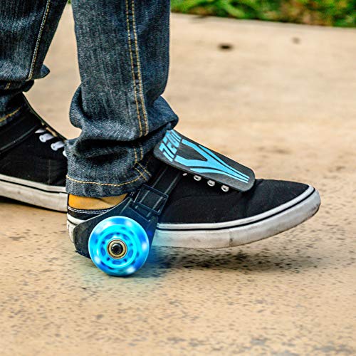 mondo- Deslizamiento Urbano para niños Toys Luminosos – LED – Neon Street Patines, Liso, Color Azul, 6 ANS et Plus (25237)