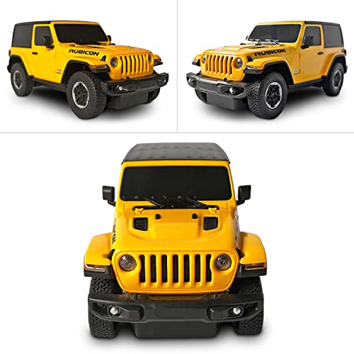 MONDO Motors, Jeep Wrangler JL, Modelo en Escala 1: 24, hasta 8 km/h de Velocidad, Coche de Juguete para Niños 63615