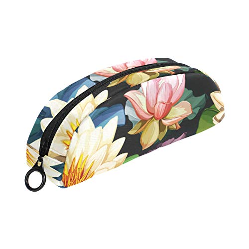 Montoj Summer Water Lily - Estuche organizador de cosméticos