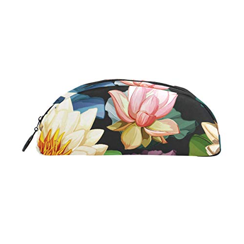 Montoj Summer Water Lily - Estuche organizador de cosméticos