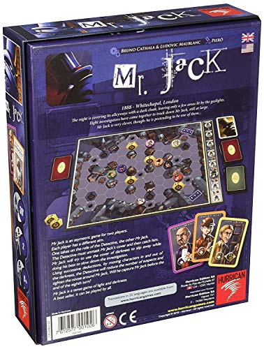 Mr. Jack Revised Edition Board Game by Asmodee