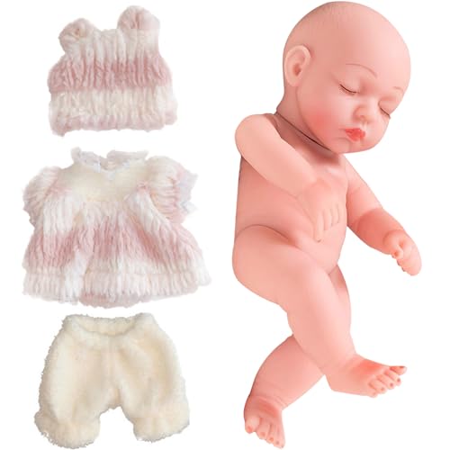 Muñecas renacidas muñecas realistas con Ropa Linda Juego de Vinilo Suave para el Baby Baby muñeca para Regalos de niñas 11.8 Pulgadas