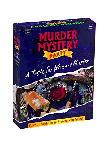 Murder Mystery Party Game-A Taste For Wine & Murder