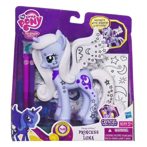 My Little Pony Design-A-Pony - Figura de Princesa Luna