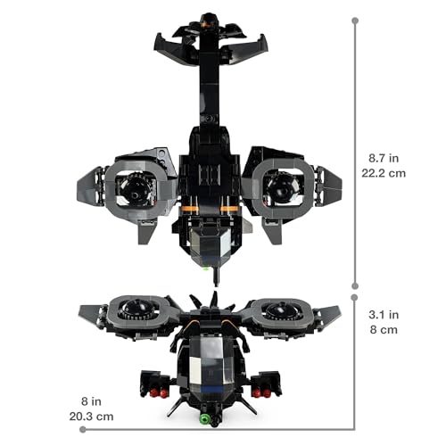 MyBuild Mecha Frame Raider X 6016 - Juego de ladrillos de construcción de helicópteros militares de las fuerzas armadas