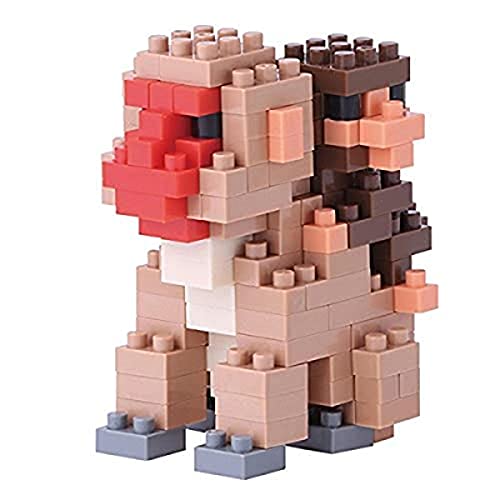 nanoblock Figura de Monos Madre e Hijo, NAN-NBC162