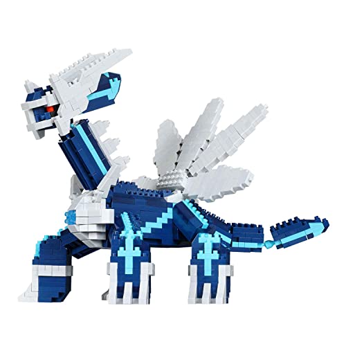 nanoblock - Pokémon - Dialga DX, kit de construcción de la serie Pokémon