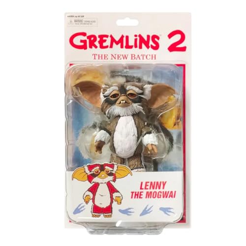 NECA Gremlins Ultimate Mogwais Lenny - Figura de acción Multicolor, 100% plástico