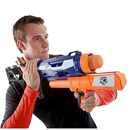 Nerf - Lanzadardos Elite Thunderblast (Hasbro A9604EU4)