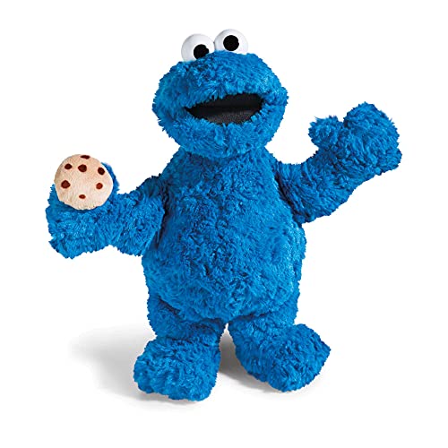 NICI NICI-41968 Street krümelmonster Monstruo de Las Galletas de 45 cm, niños y Fans Esponjoso para acurrucarse y Jugar, Peluche – Barrio Sésamo, Color Azul, (41968)