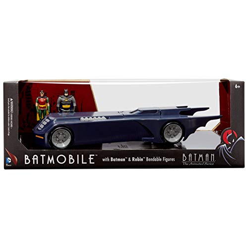 NJ Croce DC 3933 NJCroce 1:24 BTAS Batmobile con Figuras Batman y Robin