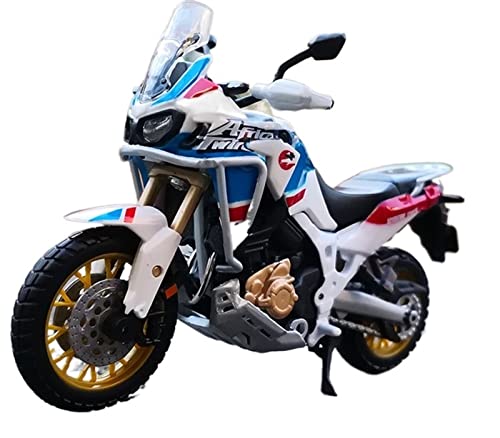 NJCORE para Honda Africa Twin Adventure 1/18, Modelo De Motocicleta De Fundición A Presión, Colección De Coches De Juguete, Motocicleta, Amortiguador, Juguetes De Motocross Modelos de Moto