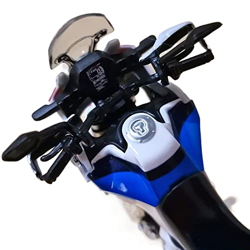 NJCORE para Honda Africa Twin Adventure 1/18, Modelo De Motocicleta De Fundición A Presión, Colección De Coches De Juguete, Motocicleta, Amortiguador, Juguetes De Motocross Modelos de Moto