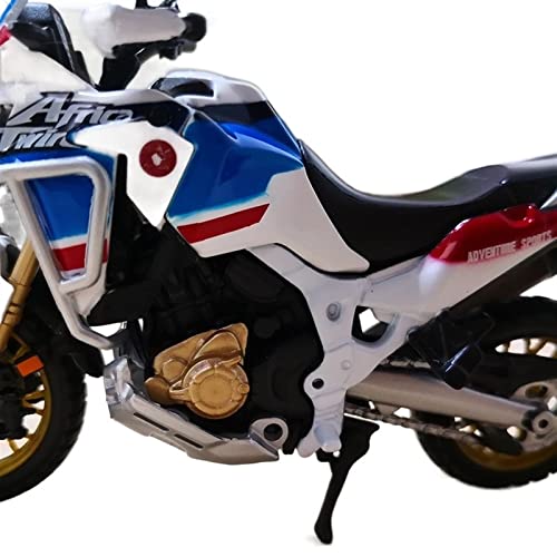 NJCORE para Honda Africa Twin Adventure 1/18, Modelo De Motocicleta De Fundición A Presión, Colección De Coches De Juguete, Motocicleta, Amortiguador, Juguetes De Motocross Modelos de Moto