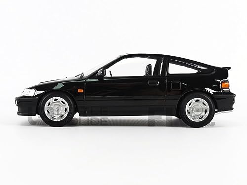 Norev NV188010 1:18 CRX 1990-Negro Honda Modelo Coleccionable, Multi