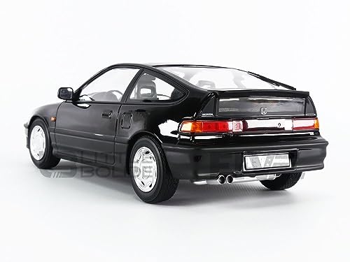 Norev NV188010 1:18 CRX 1990-Negro Honda Modelo Coleccionable, Multi