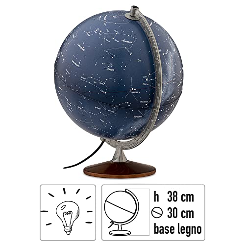 Nova Rico- Globo, Color Azul, 30 cm (0330SPSTLALL1066)