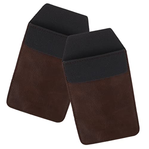 Operitacx 6 Piezas Estuche De Bolsillo Bolsa De Lápices a Prueba De Fugas Protectores De Bolsillo para Pantalones Bolsillo Organizador De Pluma De Enfermera Imprimible Enfermero PU Lápiz