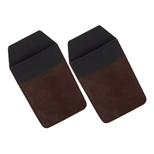 Operitacx 6 Piezas Estuche De Bolsillo Bolsa De Lápices a Prueba De Fugas Protectores De Bolsillo para Pantalones Bolsillo Organizador De Pluma De Enfermera Imprimible Enfermero PU Lápiz