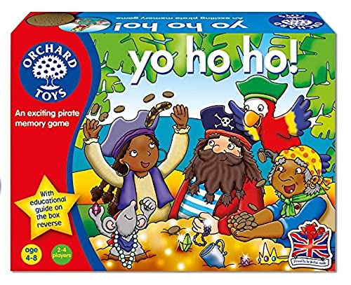 Orchard_Toys Yo Ho Ho! - Juego de Memoria (versión en inglés)