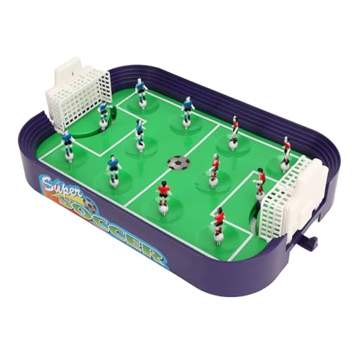 Oumefar Juego de Futbolín, Fácil Montaje, Futbolín de Plástico Premium Liviano, Duradero para Fiestas