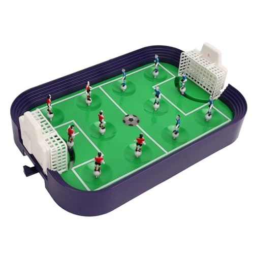 Oumefar Juego de Futbolín, Fácil Montaje, Futbolín de Plástico Premium Liviano, Duradero para Fiestas