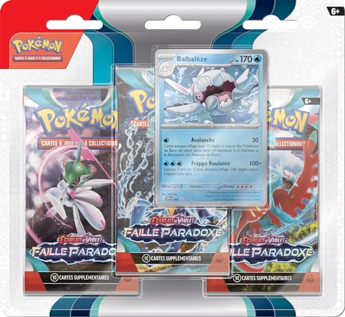 Pack 3 boosters Pokémon EV04