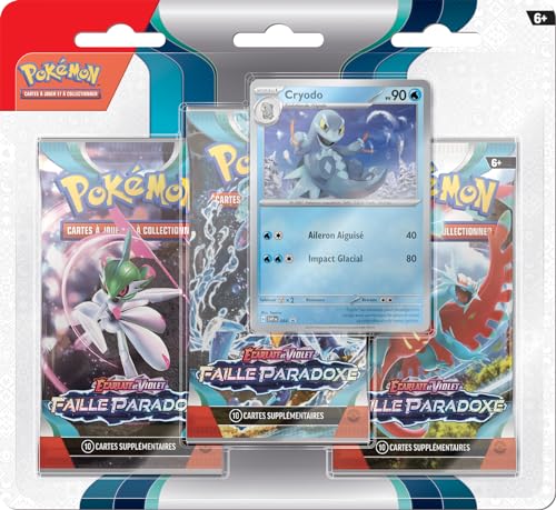 Pack 3 boosters Pokémon EV04