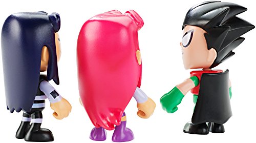 Pack 3 mini figuras Teen Titans Go