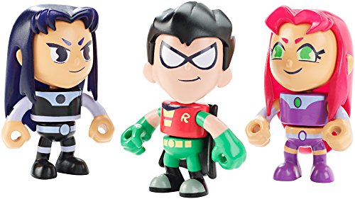 Pack 3 mini figuras Teen Titans Go